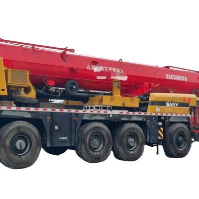 China 25000 kg SANY SAC2600T8 Used Truck Crane Mobile Crane with CHANGCHAI Engine for sale