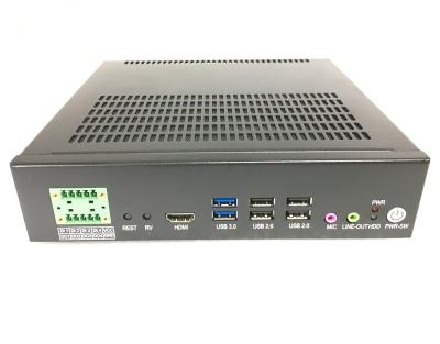 China Iron Embedded MXM GPU Mini Industrial Computer , MXM Graphics , X86 Edge AI IOT Computer for sale