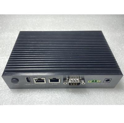 China Jetson core aluminum NANO module recessed fanless IPC for edge computing, upgradable industrial computer for sale