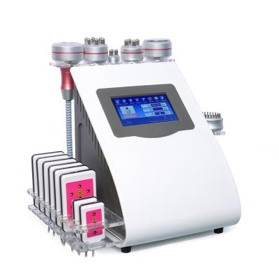 China Hot sale weight loss 9 in 1 40K 80k ultrasonic cavitation vacuum lipolaser machine/lipolaser cavitation machine for sale