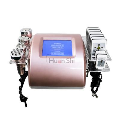 China Weight Loss Best Selling Beauty Products 2020 in USA Amazon 40k Portable 6 in 1 Ultrasound Vacuum Cavitation Machine for sale