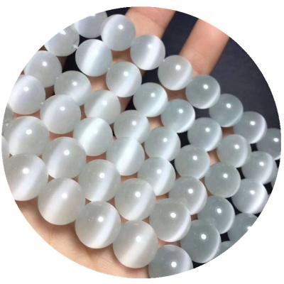 China DIY Jewelry Accessories Natural Gemstone Beads Round Studs Loose Stone Beads For Jewelry Making for sale