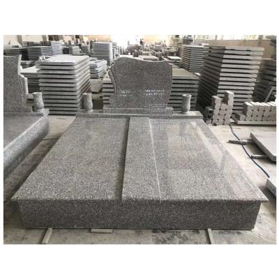 China New Modern Cheap Chinese Granite G664 Tombstone And Monument For Europe for sale