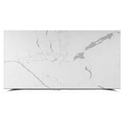 China Modern Calacatta /Staturio White Artificial Stone Tiles Price for sale