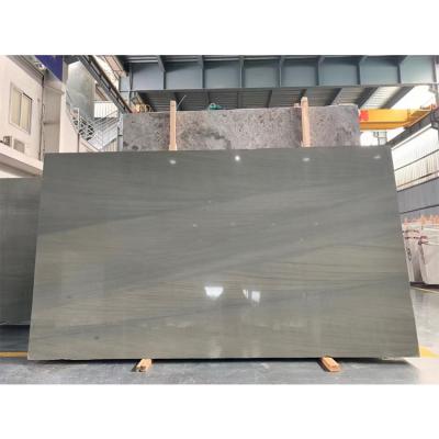 China Modern Gray Quartz Slabs Stone for Wall and Floor Hotel for sale