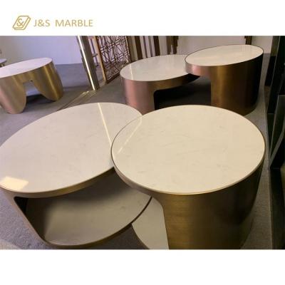 China Home furniture overlay countertops made of marble which for coffee table or living furniture or dining table for sale