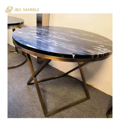 China General Home Furniture Stainless Steel Table Tops With Marble Countertops Four Coffee Table Or Tea Table Or Furniture for sale