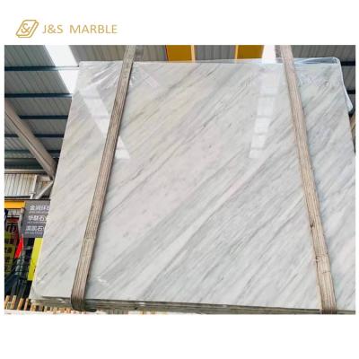 China Chinese Cararra White Marble Slabs 2400up X 1400up X Big 18/20/30 Mm for sale