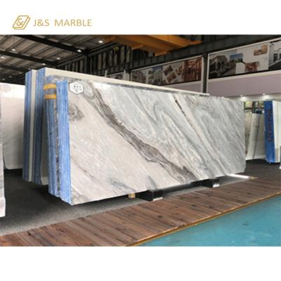 China Factory Direct Sale Modern Natural Italian Palissandro Blue Stone Marble Onyx Marble Tile for sale