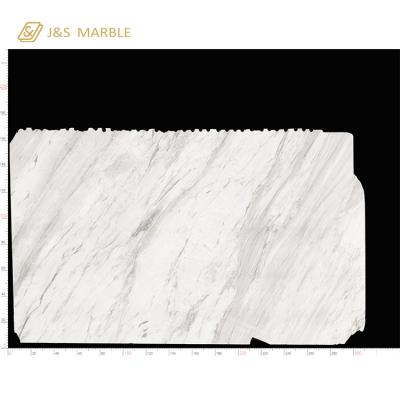 China Decoration or Furnishing Stone Carving Interior Decoration Marble Volakas White Marble Marble for sale