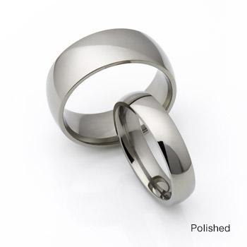 China CLASSIC Semi-arched Profile Titanium Ring for Couples Wedding Men's Titanium Steel Ring Titanium Engraved Jewelry for sale