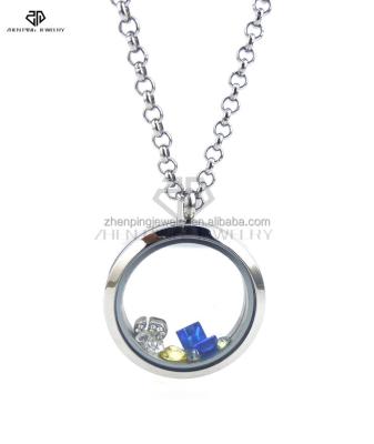 China Wholesale Stainless Steel Enamel Memory Glass Pendants for sale