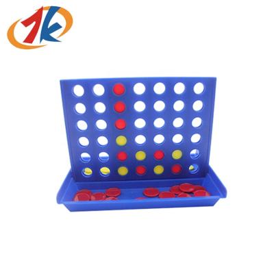 China New Puzzled Plastic Bingo Chess Toy Four In A Row Game For Kids OEM for sale