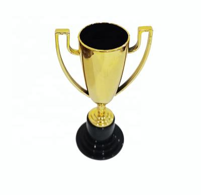 China Promotion or market sale plastic promotional toys golden trophy toy for kids for sale