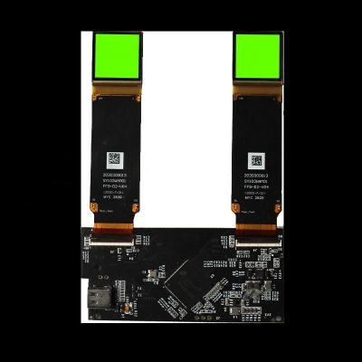 China SeeYA 1.03 inch 2560x2560 20000nits OLED Monochrome Micro Green Display For Military Aviation HMD Industrial HUD 1.03 inch for sale