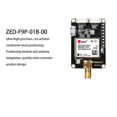 China RTK Zed-F9p-01B-00 GNSS Module Development Board For UAV Farming Machines Lawn Mowers for sale