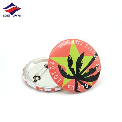 China manufacturer Promotional Gift Custom Logo Cartoon Metal Button Badge from 3D Shenzhen Longzhiyu 14years for sale