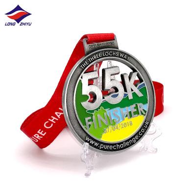 China Europe Longzhiyu 15 Years Supplier Chinese Professional Custom Boston Marathon Sports Medals And Trophies Medals Supplier for sale