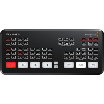 China Magic Design ATEM Mini Live Stream Switcher from Live Streaming Wholesale Quality Black for sale