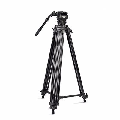 China Weifeng WF 718 Professional Aluminum Flexible Telescopic Video Camera Tripod With Liquid Head for sale