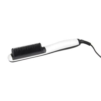 China Hair Straightener LED Display Hair Brush Straightener Hot Comb Electric Hair Straightener Comb for sale