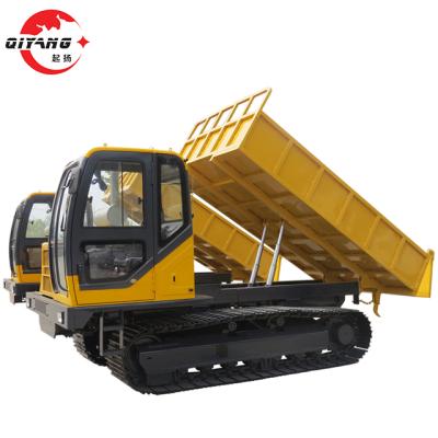 China Construction Material Shops 7Ton Mini Dump Truck / Crawler Dump Truck From China For Sale for sale