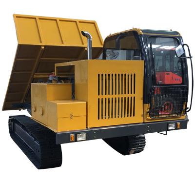 China China 5Ton Mini Crawler Dump Truck For Sale Steel Track 4 - 6L for sale