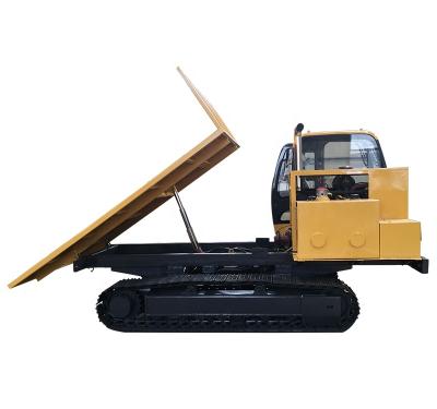 China China 5Ton Mini Crawler Dump Truck For Sale Steel Track 4 - 6L for sale