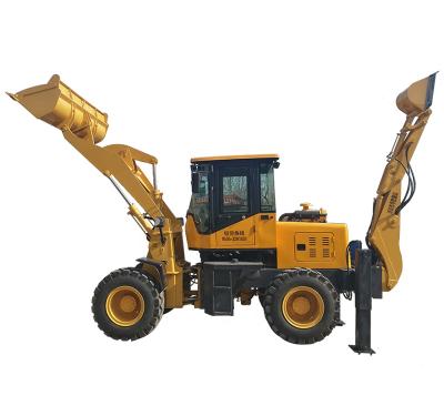 China Cultivate China Mini Towable Backhoe QZ10-15 Excavator Backhoe Loader Price New for sale