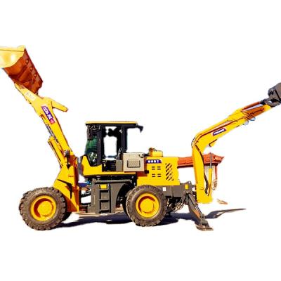 China Farms Mini Backhoe Excavator Loader Small Backhoe Loader High Quality China Earth Moving Price for sale