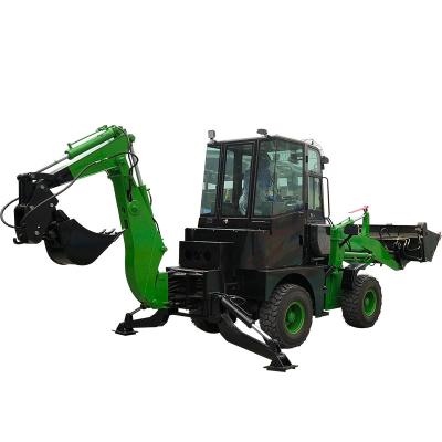 China Building Material Stores China Front End Loader Price 10-15 Wheel Loader Backhoe 1.5 Ton Backhoe Loader for sale