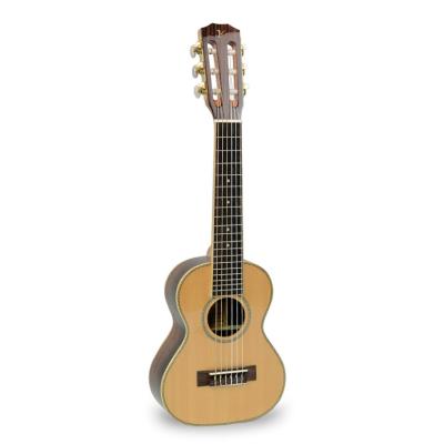 China 28 Inch GUITAR GL-12 Rosewood Fir Back&Side 6 String Kids Guitarlele Solid Top Girl Travel Guitar Customized for sale