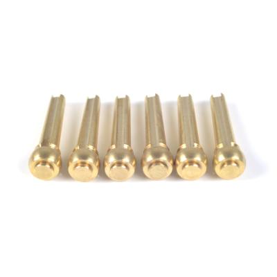 China Acoustic String Pin Brass Metal GUITAR Guitar&Ukulele Bridge Pins for sale