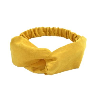 China Cotton Hair Knitting Band Knitted Headband Hairband Ladies Hair Accessories Hot Selling Head Scarf for sale