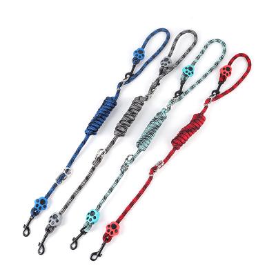 China Double Led Amazon Dog Leash Success Rope Dog Leash Pull Rush Durable Strong Nylon Explosion Proof Nylon Dog Leash for sale