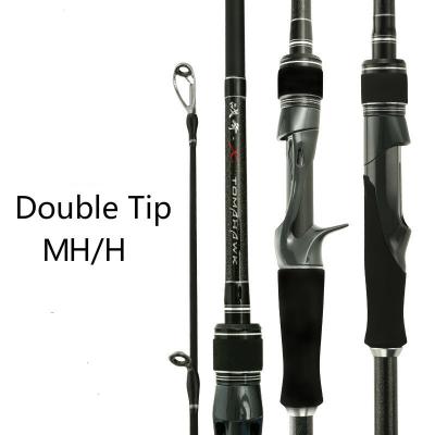 China YOUME 2 Carbon TIPS MH/H Pilots Fishing Rods Carbon Fish Poles Fishing Tackle Super Hard Lure Casting Tackle for sale