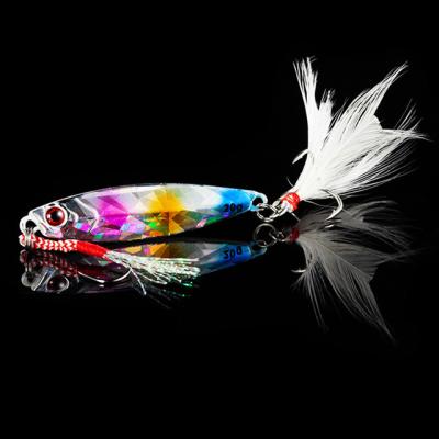 China Sinking Lure 10g 20g 30g Fishing Lure Spoon Jig Wobbler YOUME Spinners Bait Sinking Sea Ice Minnow Tackle Squid Octopus Lures for sale