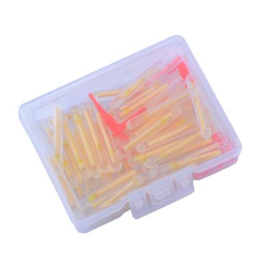 China YOUME 20pcs/box Plastic Night Fishing Fluorescent Light Rod Lights Dark Glow Stick Float Glow Stick Fishing Tools for sale