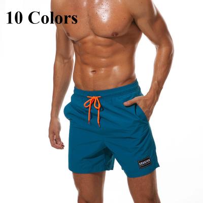 China YOUME Men's Swimwear Anti-UV Swim Shorts Beach Panel Pants Swimming Short Pants Swimwear Running Sports for sale