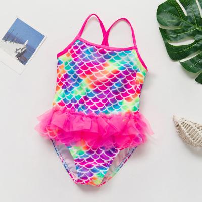 China YOUME 3-8Y Size Kids Swimwear One Piece Swimsuit Girls Plus Girls Swimming Equipments Kids Beach Wear High Quality for sale