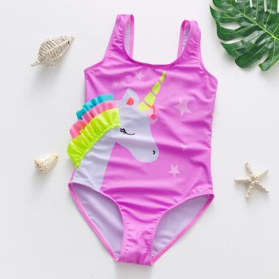 China Years Swimsuit Plus Girls Swimwear Unicorn One Piece Swimsuit Swimwear Size YOUME New 3-10 Ruffle Kids One Piece Style for sale