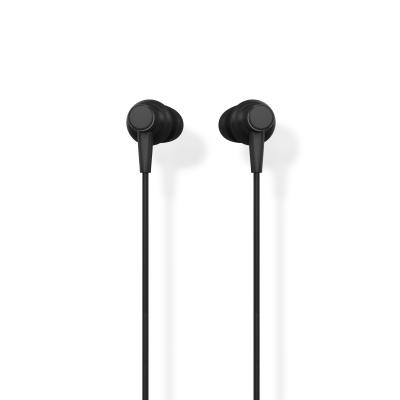 China Neckband Black Neckband Wired High Fidelity Earphone Computer Noise Canceling Usb Wired Earphone for sale