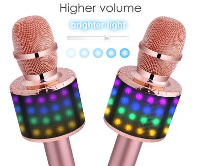 China Best call visual selling karaoke wireless children's microphone version portable wireless microphone system karaoke for sale