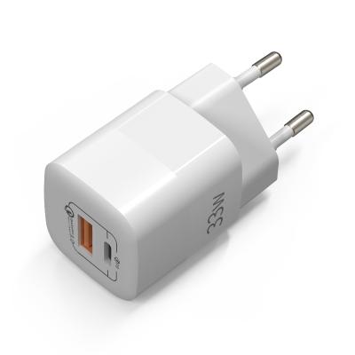 China Super Fast Charger 30W Dual Fast Charging USB Power Adapter Travel Wall Charger EU US UK AC Power Adapter With Portable Plug Apapt Fast for sale