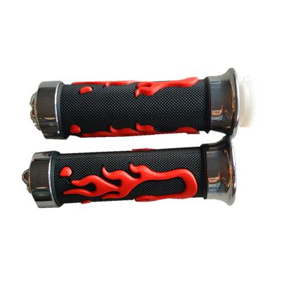 China Aluminum Alloy Dirt Bike ATV Refit Parts Flame Out Grip Cover Motorcycle Throttle Grip for sale