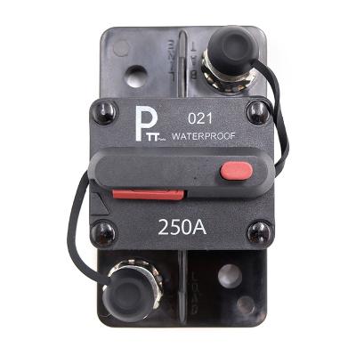 China 12V- 48VDC Surface-mount and Waterproof Circuit Breakers with Manual Reset for Auto Boat Marine 48.6*74*46.2mm for sale