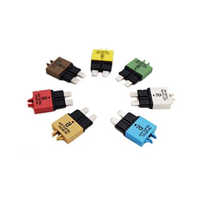 China Plastic+Metal Parts T3 5A-30A Manual Reset Low Profile Automotive ATC Circuit Breakers Circuit Breakers PTTs for sale