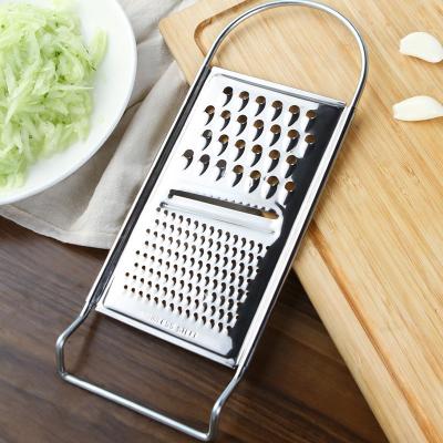 China Sustainable Kitchen And Household Multifunctional Stainless Steel 2 In 1 Vegetable Grater for sale