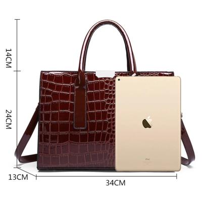 China Fashion High Quality PU Leather Women's Shoulder Messenger HandBags for sale