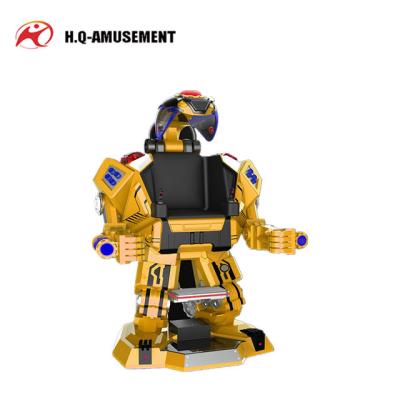 China 2019 hot sale amusement game kiddie rides robot children walking robot for sale